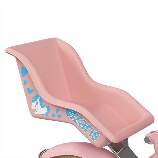 PIGCYKEL BØRN PINK 12 TOMMER CYKELSTÅND KURV