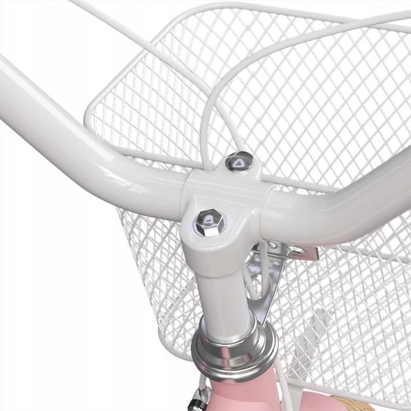 PIGCYKEL BØRN PINK 12 TOMMER CYKELSTÅND KURV