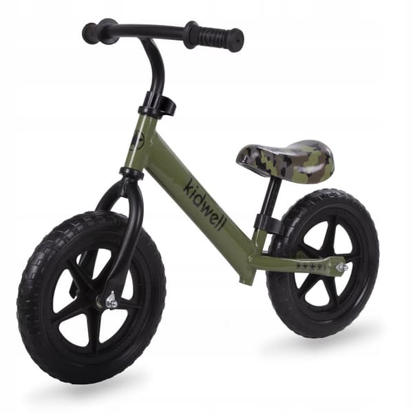 Kidwell Rebel Balanscykel 12" Svart, Grön