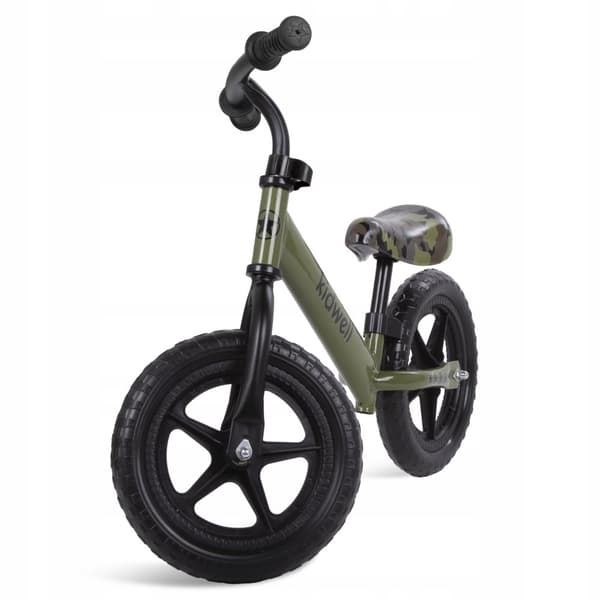 Kidwell Rebel Balanscykel 12" Svart, Grön