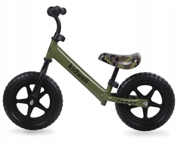 Kidwell Rebel Balanscykel 12" Svart, Grön