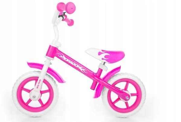 Milly Mally Dragon 10 Balanscykel Rosa
