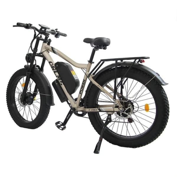 Elcykel ORLMS MX500 2000W, 60 km/h, 52V 25Ah, store 26x4.0 tommer dæk full suspension