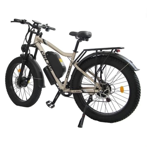 Elcykel ORLMS MX500 2000W, 60 km/h, 52V 25Ah, store 26x4.0 tommer dæk full suspension