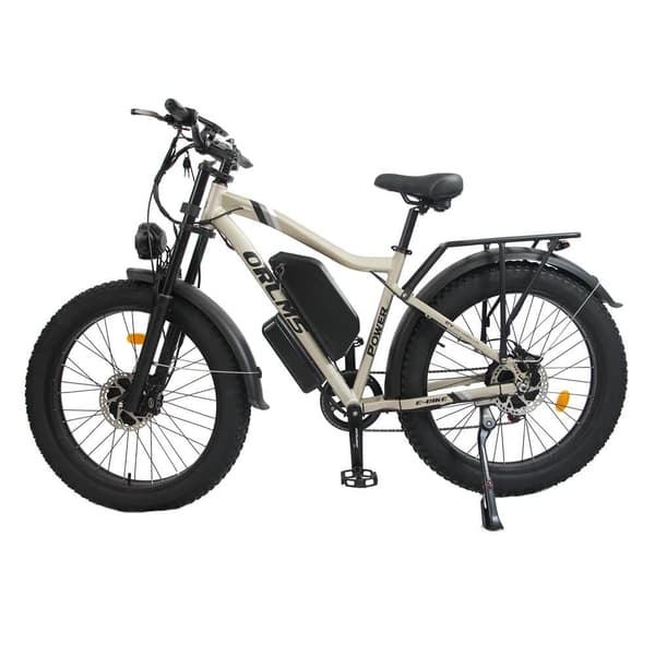Elcykel ORLMS MX500 2000W, 60 km/h, 52V 25Ah, store 26x4.0 tommer dæk full suspension