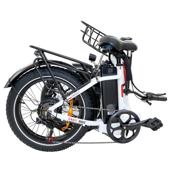 Sähköpyörä BAOLUJIE DZ2030 500W, 40 km/h, 48V 13Ah, 20x4.0 tuuman Renkaat, taitettava, valkoinen
