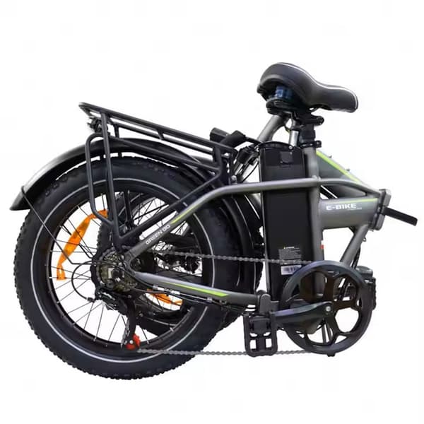 Elcykel BAOLUJIE DZ-2031 500W, 40 km/h, 48V 13Ah, 20x4.0 tommer dæk, sammenklappelig,grå