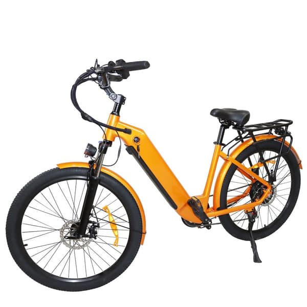 Sähköpyörä BAOLUJIE DS-2608 500W, 35 km/h, 48V 12Ah, 26x2.1 tuuman renkaat, oranssi