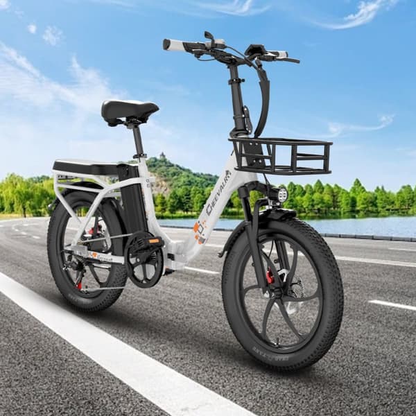 Sammenklappelig elcykel Cheevalry C20 PRO, 250W 48V 20Ah, Maks. 25 km/t