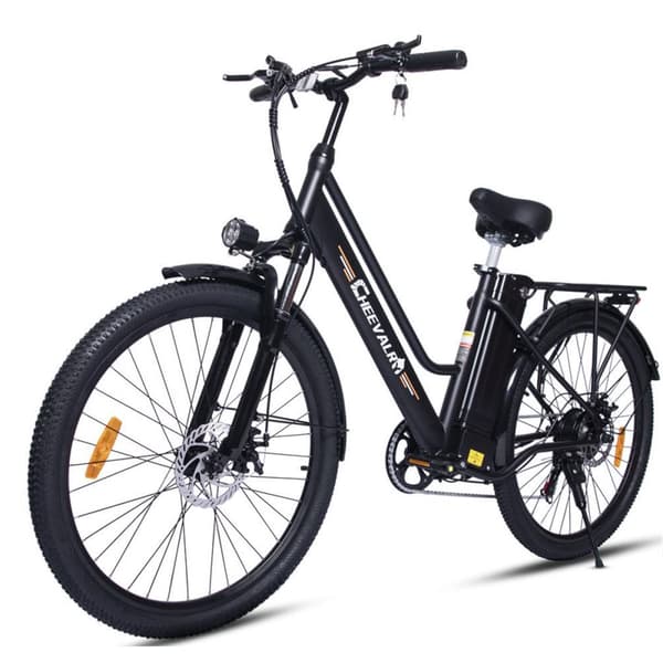 Kaupunkisähköpyörä CHEEVALRY C26, 36V 250W moottori, Shimano 7-vaihteinen