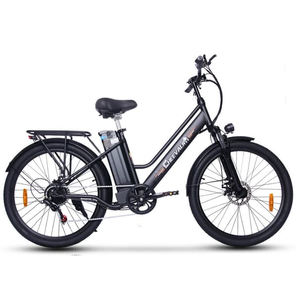 Kaupunkisähköpyörä CHEEVALRY C26, 36V 250W moottori, Shimano 7-vaihteinen