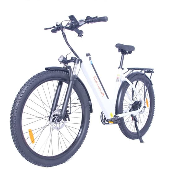 Kaupunkisähköpyörä CHEEVALRY C28, 29", Step-Thru, 250W 36V 17.5AH, Valkoinen