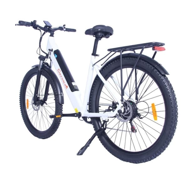 Kaupunkisähköpyörä CHEEVALRY C28, 29", Step-Thru, 250W 36V 17.5AH, Valkoinen