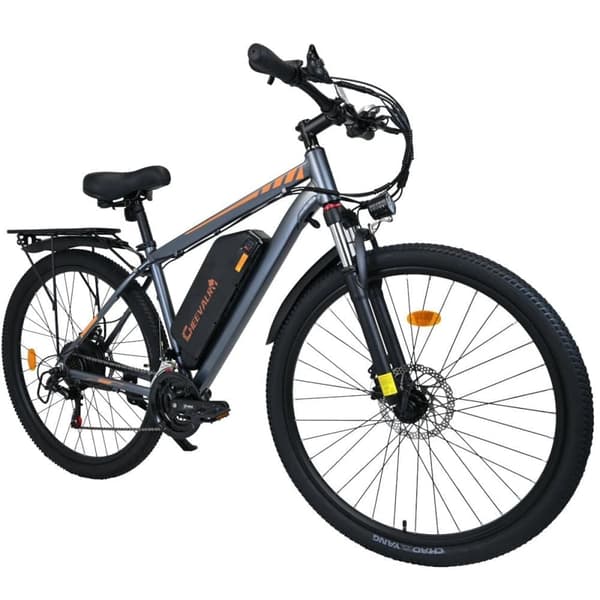Elcykel för vandring CHEEVALRY C29, 48V 750W motor, 21 växlar, grå