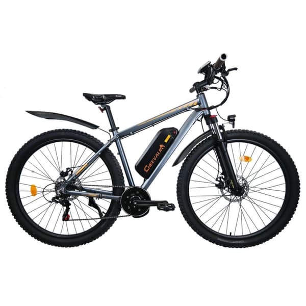 Keskiajoinen sähköpyörä Cheevalry C29 PRO, 500W 48V, harmaa