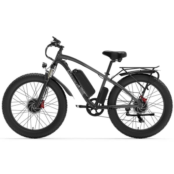 Maastoajoon tarkoitetut seikkailusähköpyörät CHEEVALRY CF2000, 2000 W 48 V 20 Ah, musta