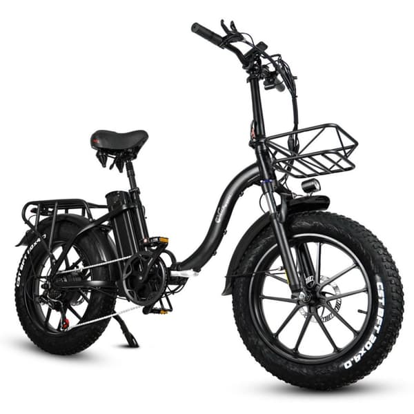Taittuva sähköpyörä CMACEWHEEL Y20, 750W 48V 18Ah, paksut renkaat, musta