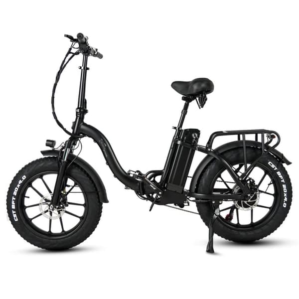 Sammenklappelig Step-Thru Elcykel CMACEWHEEL Y20, 750W 48V 18Ah, Fat Tire, Sort