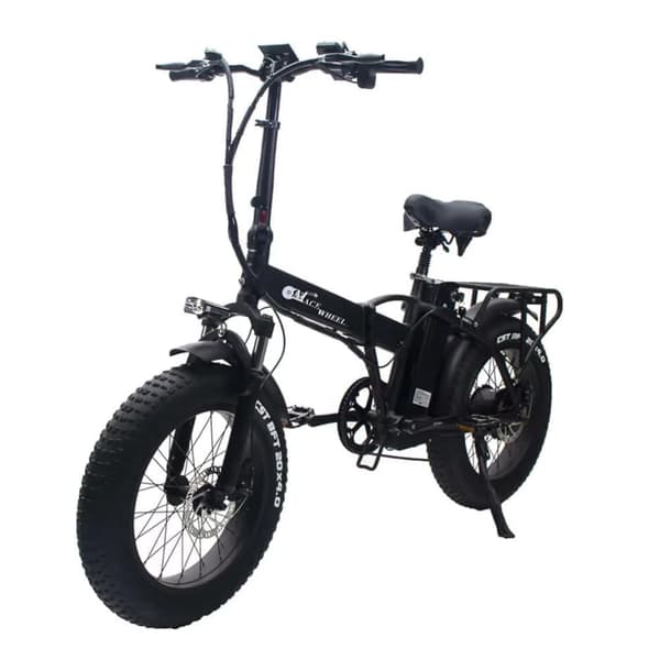 Sammenklappelig elektrisk fatbike CMACEWHEEL GW20, 750W 18Ah, sort