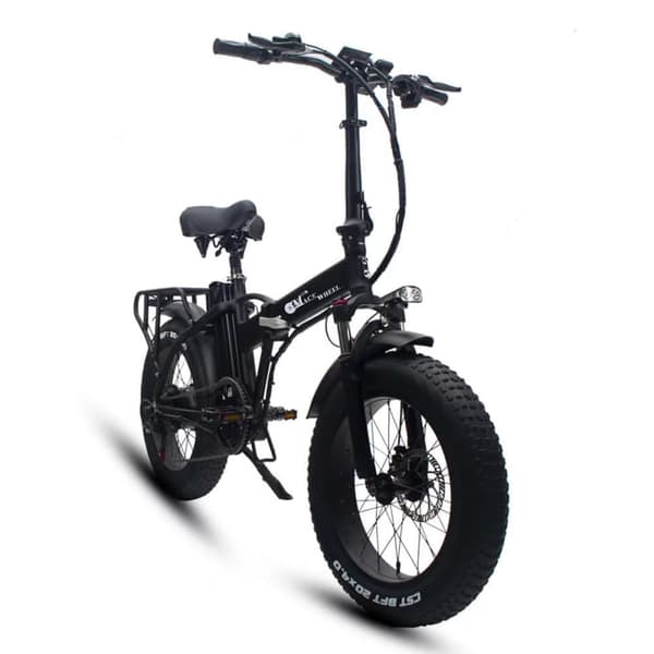 Sammenklappelig elektrisk fatbike CMACEWHEEL GW20, 750W 18Ah, sort