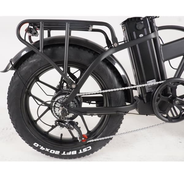 Sammenklappelig elektrisk fatbike CMACEWHEEL GW20, 750W 18Ah, sort