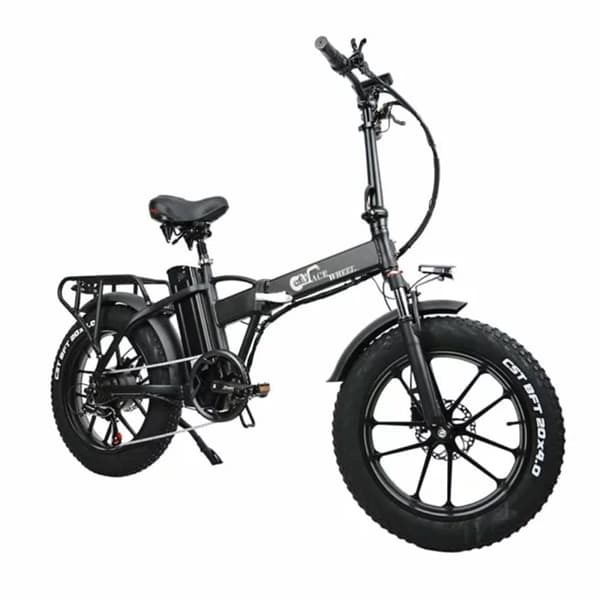 Sammenklappelig elektrisk fatbike CMACEWHEEL GW20, 750W 18Ah, sort