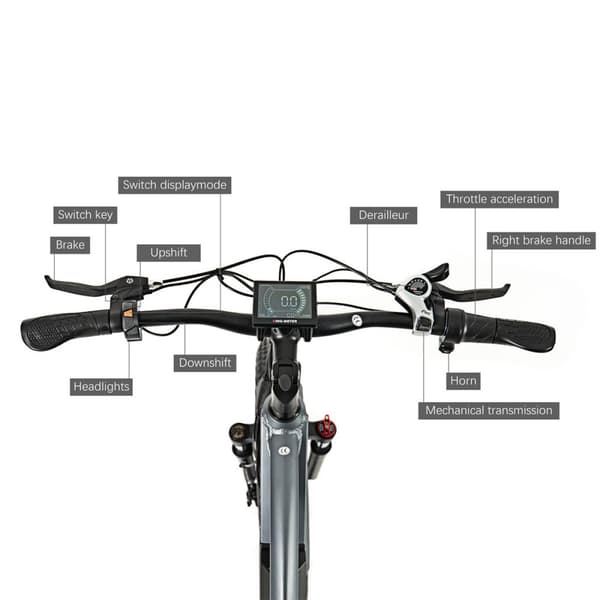 Elcykel CMACEWHEEL J26, 26" Fat Tire, 750W 48V 17Ah