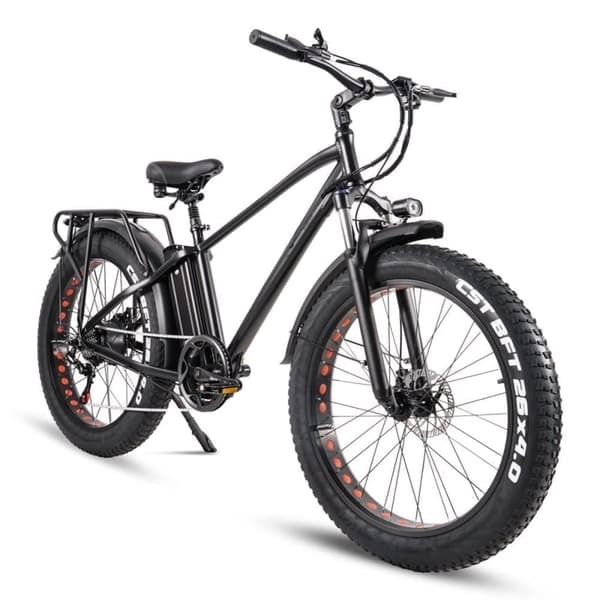 Fat Elcykel CMACEWHEEL KS26, 500W 864Wh, 26" El-Mountainbike