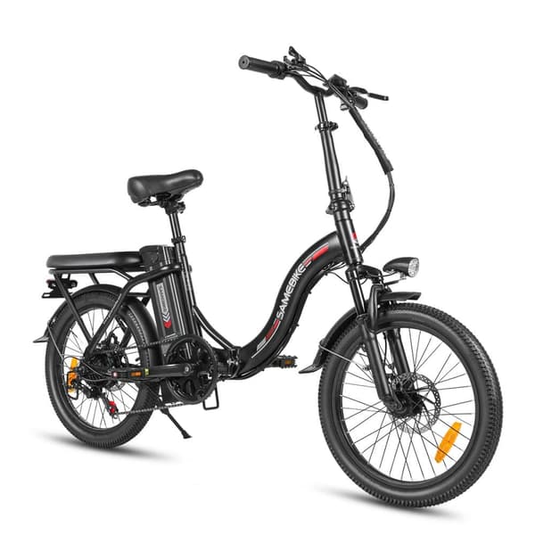 Taittuva sähköinen kaupunkipyörä SAMEBIKE CY20, 20" puolapyörä, 350W 36V 13Ah