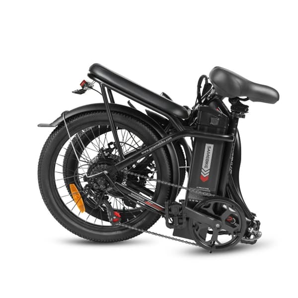 Taittuva sähköinen kaupunkipyörä SAMEBIKE CY20, 20" puolapyörä, 350W 36V 13Ah