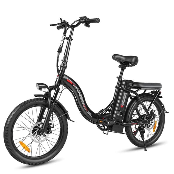 Taittuva sähköinen kaupunkipyörä SAMEBIKE CY20, 20" puolapyörä, 350W 36V 13Ah
