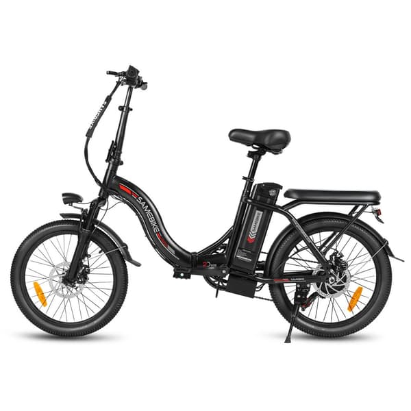 Taittuva sähköinen kaupunkipyörä SAMEBIKE CY20, 20" puolapyörä, 350W 36V 13Ah