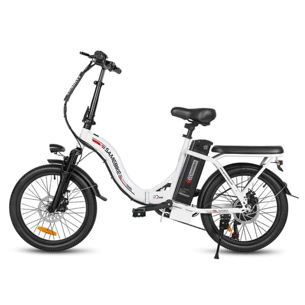 Taittuva sähköinen kaupunkipyörä SAMEBIKE CY20, 20" puolapyörä, 350W 36V 13Ah