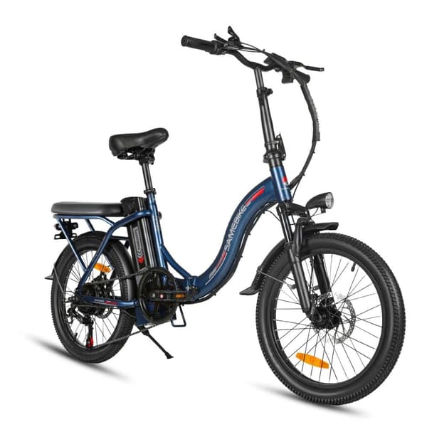 Taittuva sähköinen kaupunkipyörä SAMEBIKE CY20, 20" puolapyörä, 350W 36V 13Ah