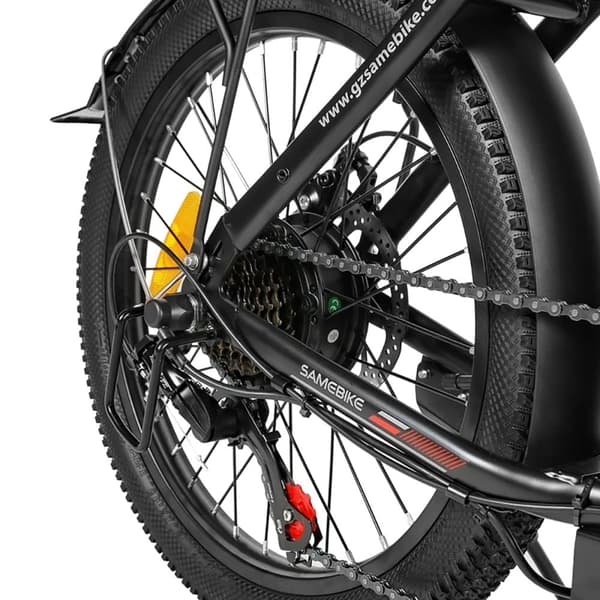 Taittuva sähköinen kaupunkipyörä SAMEBIKE CY20, 20" puolapyörä, 350W 36V 13Ah