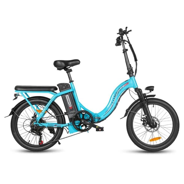 Taittuva sähköinen kaupunkipyörä SAMEBIKE CY20, 20" puolapyörä, 350W 36V 13Ah