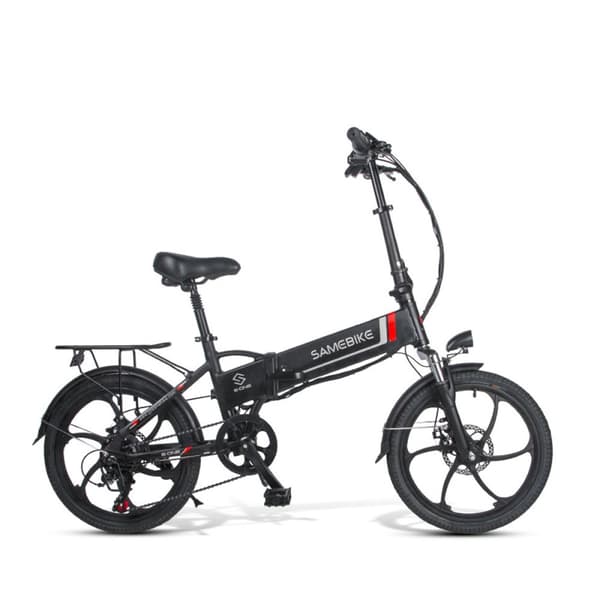 Kannettava taittuva sähköpyörä Samebike 20LVXD30, moottori 48V 350W, 20"