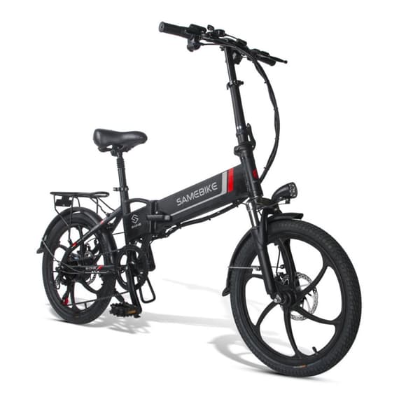 Kannettava taittuva sähköpyörä Samebike 20LVXD30, moottori 48V 350W, 20"