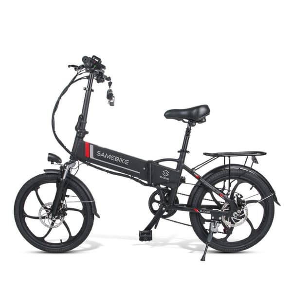 Kannettava taittuva sähköpyörä Samebike 20LVXD30, moottori 48V 350W, 20"