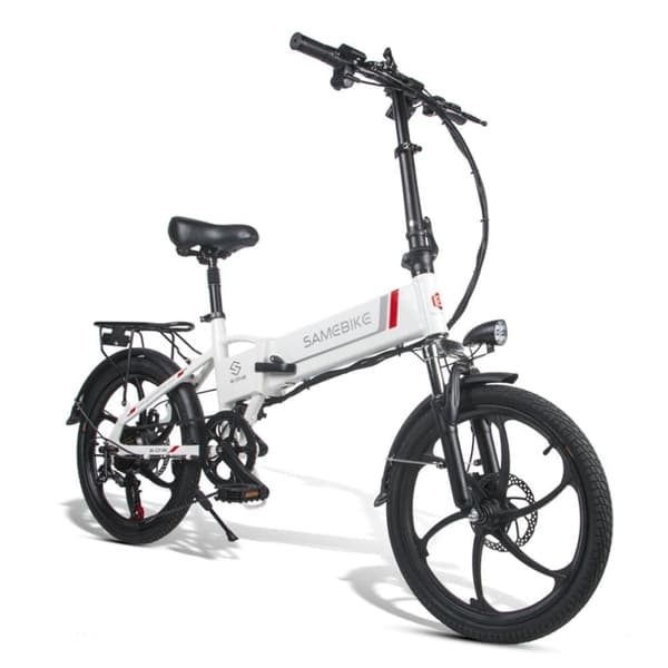Kannettava taittuva sähköpyörä Samebike 20LVXD30, moottori 48V 350W, 20"