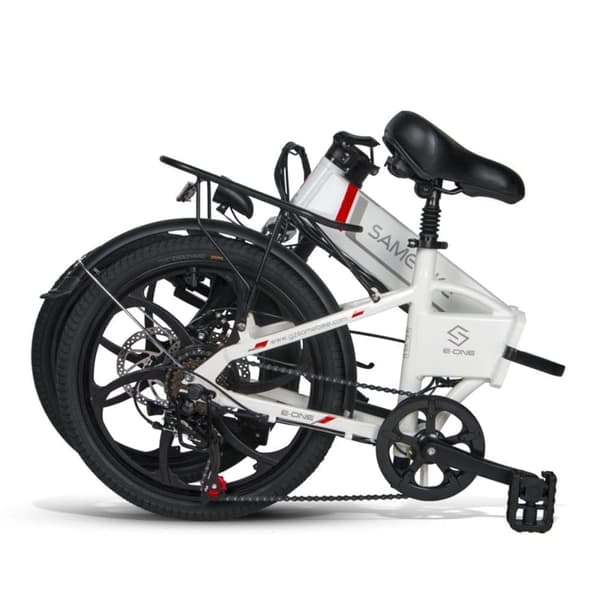 Kannettava taittuva sähköpyörä Samebike 20LVXD30, moottori 48V 350W, 20"