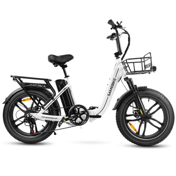 Taittuva sähköpyörä SAMEBIKE C05 Pro, läpiajettava, 36V 500W moottori, paksut renkaat