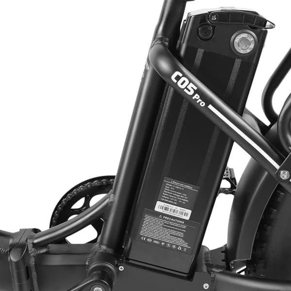 Taittuva sähköpyörä SAMEBIKE C05 Pro, läpiajettava, 36V 500W moottori, paksut renkaat