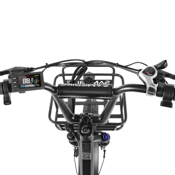 Taittuva sähköpyörä SAMEBIKE C05 Pro, läpiajettava, 36V 500W moottori, paksut renkaat