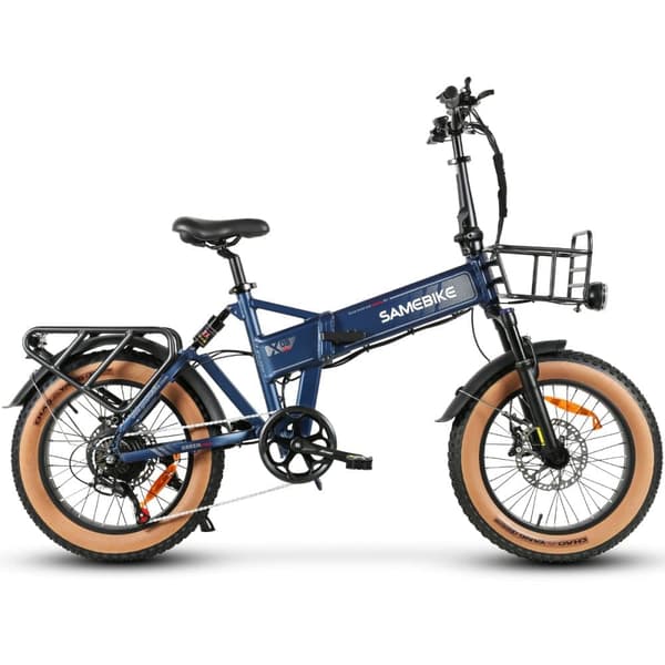 El-mountainbike SAMEBIKE XWLX09-II, Motor 1000W, Batteri 48V 15Ah, Hopfällbar