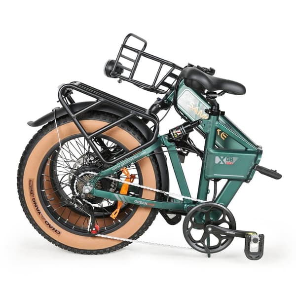 El-mountainbike SAMEBIKE XWLX09-II, Motor 1000W, Batteri 48V 15Ah, Hopfällbar