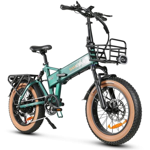 El-mountainbike SAMEBIKE XWLX09-II, Motor 1000W, Batteri 48V 15Ah, Hopfällbar