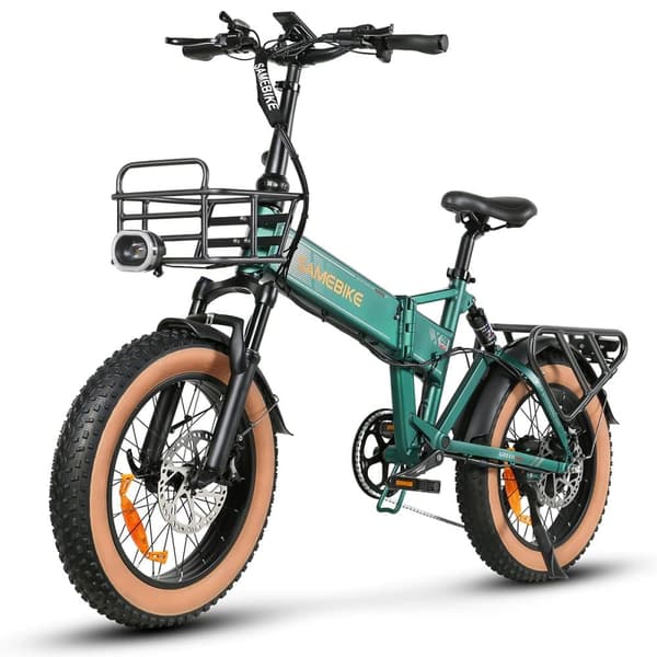 El-mountainbike SAMEBIKE XWLX09-II, Motor 1000W, Batteri 48V 15Ah, Hopfällbar