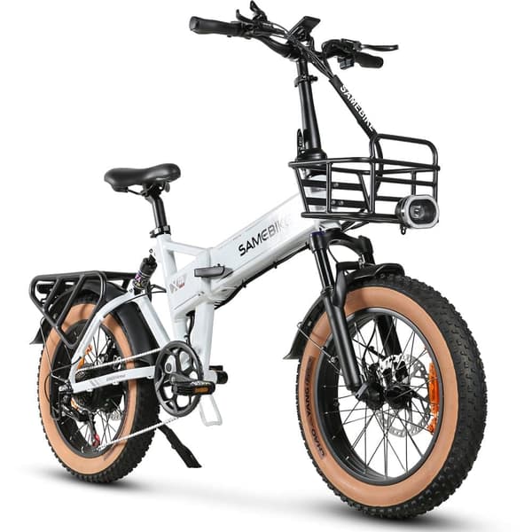 El-mountainbike SAMEBIKE XWLX09-II, Motor 1000W, Batteri 48V 15Ah, Hopfällbar