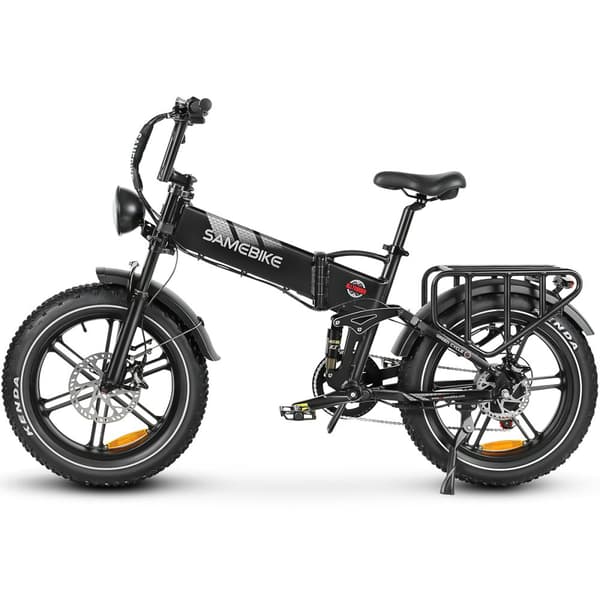 Sammenklappelig offroad-elcykel SAMEBIKE RS-A02, motor 1200W, fuld affjedring